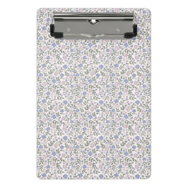 Floral Light Pink Mini Clipboard Klemmbrett