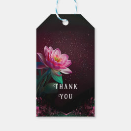 Floral Lotus Wedding Suite | Starry Night Romance Geschenkanhänger