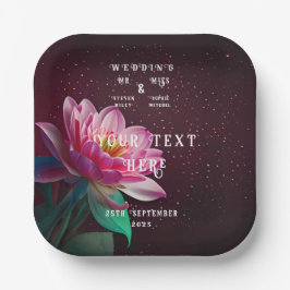 Floral Lotus Wedding Suite | Starry Night Romance Pappteller