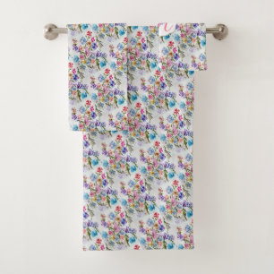 FLORAL LUNATIQUE D'AQUARELLE