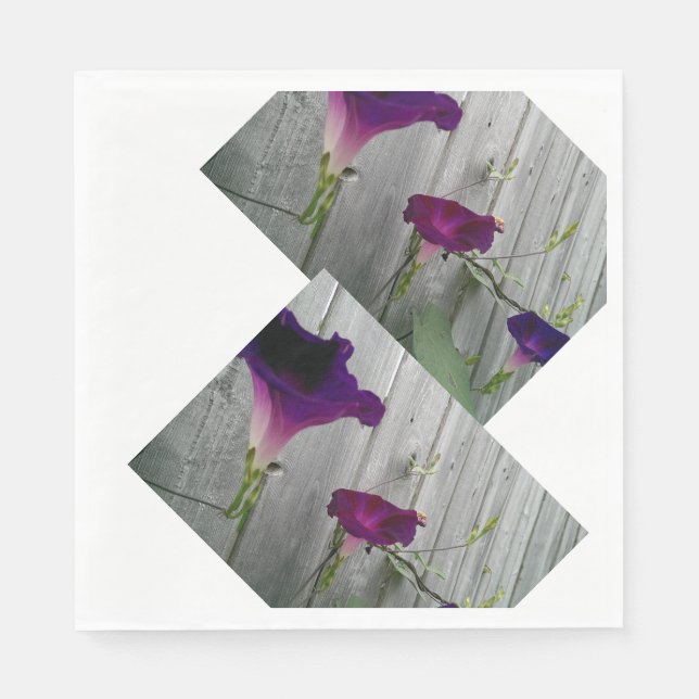 Floral Luncheon Paper Napkins Serviette (Vorderseite)