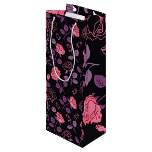 Floral Luxury Geschenktüte Für Weinflaschen