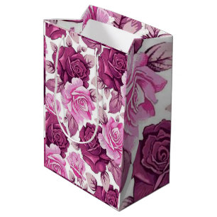 Floral Luxury Mittlere Geschenktüte