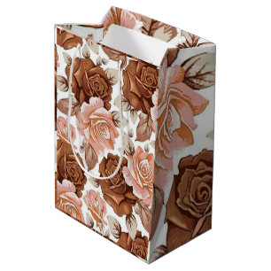 Floral Luxury Mittlere Geschenktüte