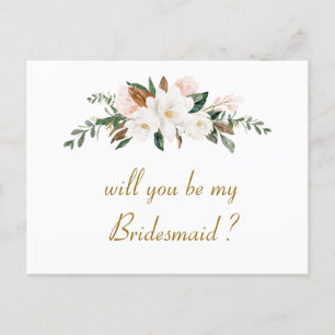 floral magnolia, tu seras ma carte de servante