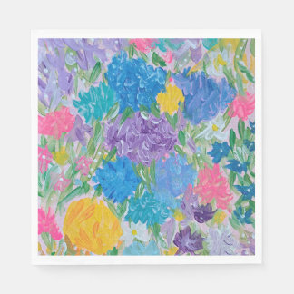Floral Majestät Party Napkins Serviette