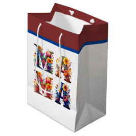 Floral MAMA Mittlere Geschenktüte