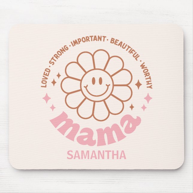Floral Mama Mousepad (Vorne)