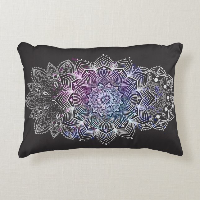 Floral Mandala Dekokissen (Vorderseite)