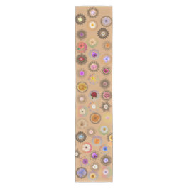 Floral Mandala Fusion: Elegant Table Runner Kurzer Tischläufer