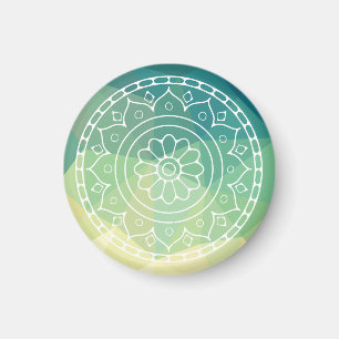 Floral Mandala Inspiration Harmonie Magnet