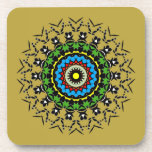 Floral Mandala Seamless Getränkeuntersetzer<br><div class="desc">Elevate your space with this intricately designed floral mandala. This seamless pattern features vibrant colors and a sophisticated geometric layout,  making it a perfect statement piece for any modern home decor. Its detailed artistry adds a touch of elegance and harmony to your surroundings.</div>