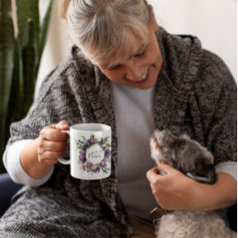 Floral meine Liebsten nennen mich Nana | 2 FOTO Kaffeetasse