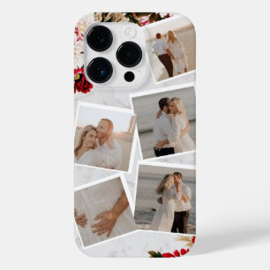 Floral Minimal Foto Collage iPhone 14 Fall Case-Mate iPhone 14 Pro Hülle