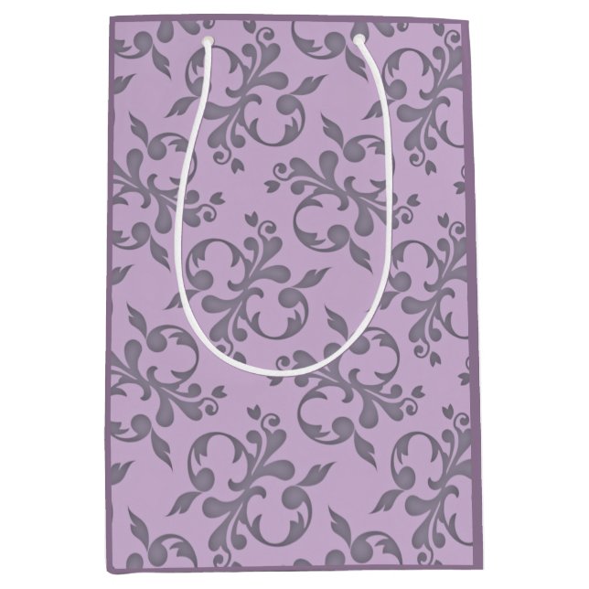 floral mittlere geschenktüte (Vorderseite)