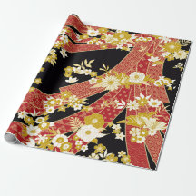 Floral Mix Kimono Muster