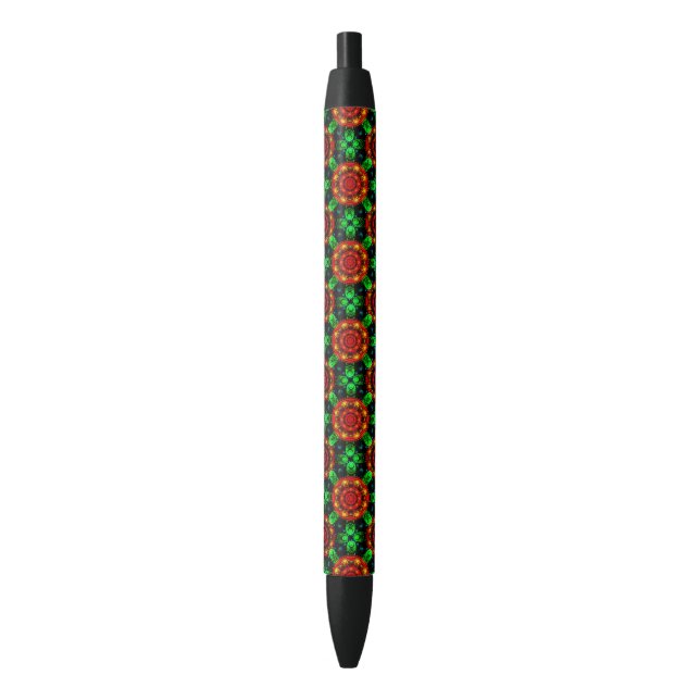 Floral Modern Boho Elegant Abstract Pattern #504 Kugelschreiber (Vorderseite Vertikal)