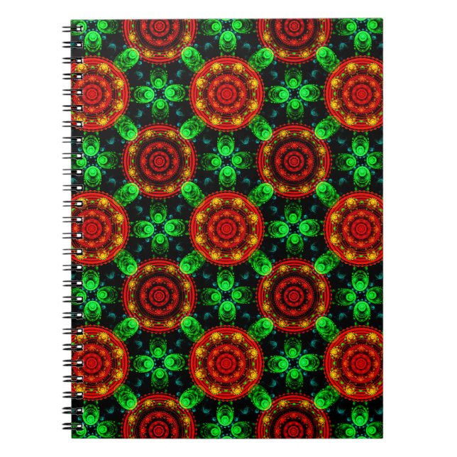 Floral Modern Boho Elegant Abstract Pattern #504 Notizblock (Vorderseite)