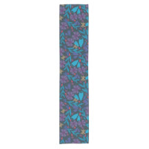 Floral modern grün niedlich elegant Tischläufer