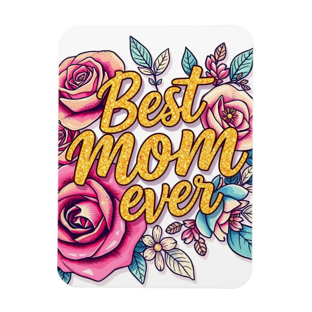 Floral Modern Luxus Geschenksammlung Magnet (Vertikal)