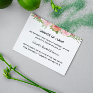 Floral Modifier la carte postale Date