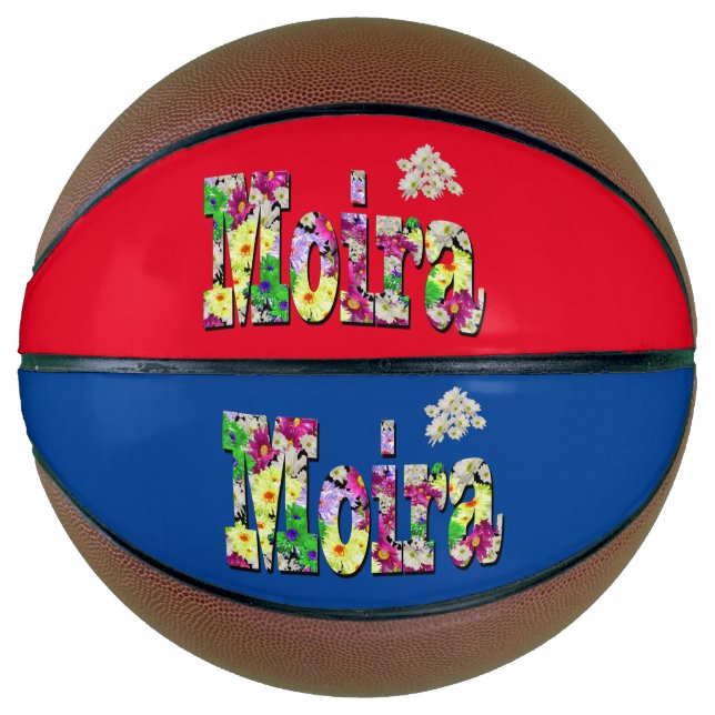 Floral Moira Name, Basketball (Vorderseite)
