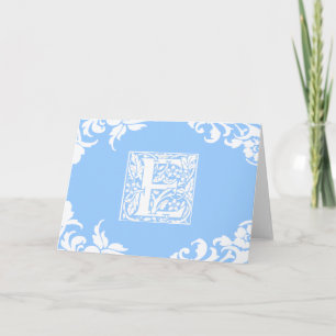 Floral Monogramm "E"