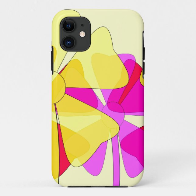 Floral Motif Case-Mate iPhone Hülle (Rückseite)