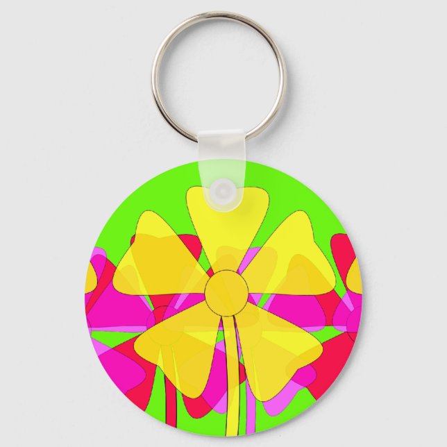 Floral Motif Schlüsselanhänger (Vorderseite)