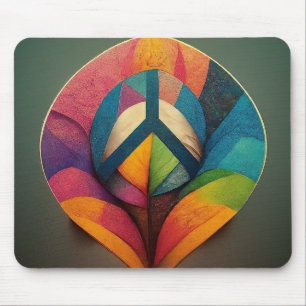 floral mousepad