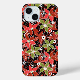 Floral multicolored sketch retro autumn Case-Mate iPhone hülle