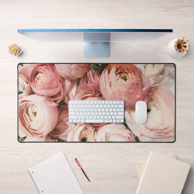 Floral Muster Desk Mat Schreibtischunterlage (Büro 1)