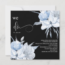 *~* Floral Mute Blue Bouquet AR15 QR UAWG WEDDING