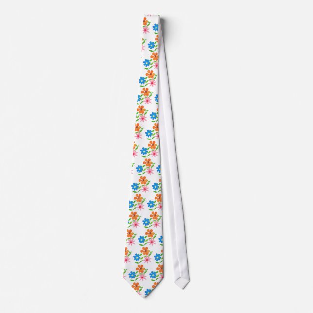 Floral Necktie Krawatte (Vorderseite)