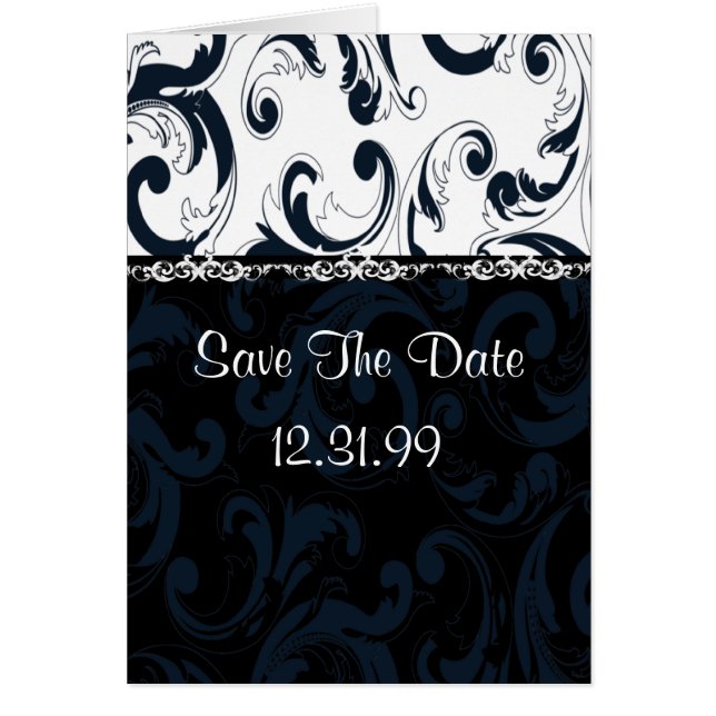 Floral noir et blanc (Devant)