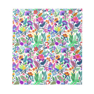 floral notizblock