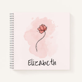 floral notizbuch