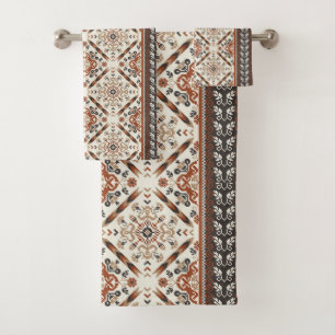 Floral Oriental Motif ethnique