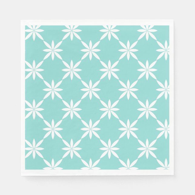 Floral Paper Napkins Serviette (Vorderseite)