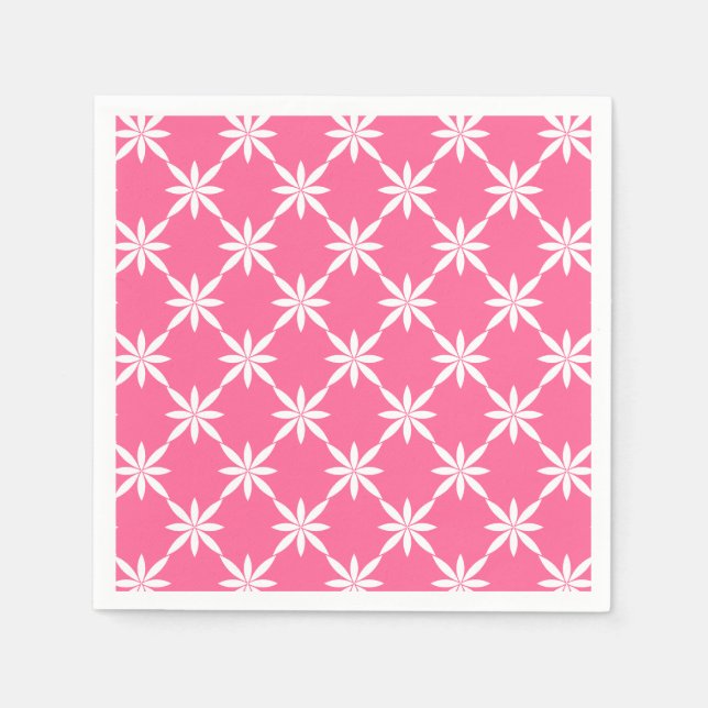 Floral Paper Napkins Serviette (Vorderseite)