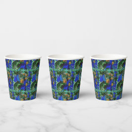floral pappbecher