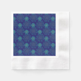 Floral Pattern Napkins Serviette