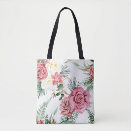 Floral Pattern Tote Bag Tasche