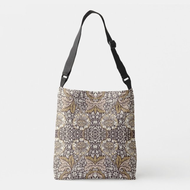 Floral Pattern - William Morris Tragetaschen Mit Langen Trägern (Rückseite)
