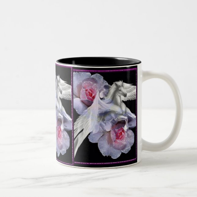 Floral Pegasus Tasse (Rechts)