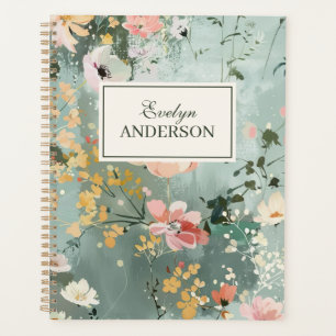 Floral peint Personnalisé