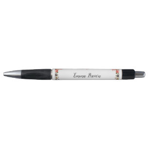 Floral Pen mit Ihrem Namen Kugelschreiber