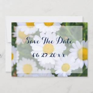 Floral Personnalisé Enregistrer Les Cartes De Date