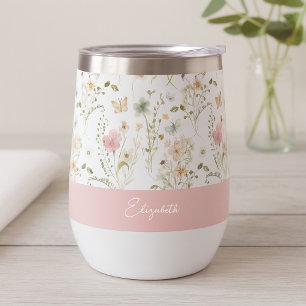 Floral Personnalisé Nom Fleur sauvage