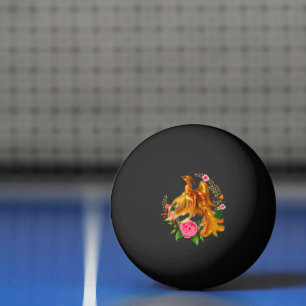 Floral Phoenix steigt aus der fantasievollen Asche Tischtennisball